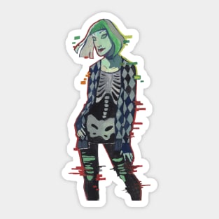 Goth Hera Sticker